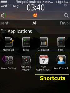 <b>Shortcut Manager v1.0.2 for 98xx apps</b>