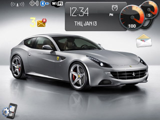 <b>Ferrari FF for blackberry 83,87,88xx themes</b>