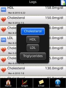 Cholesterol Tracker v1.0