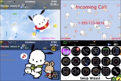 Pochacco for bb 9000 themes
