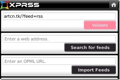 XPESS v1.2 apps for blackberry