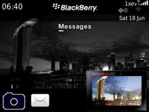 BlackBerry at Communicasia 2011 for os5.0 themes