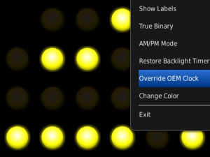 <b>binaryClock v1.2.2 for blackberry apps</b>