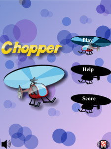 Chopper – Helicopter Game for BlackBerry Device