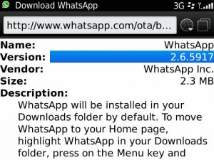 <b>WhatsApp Messenger v2.6.5917</b>