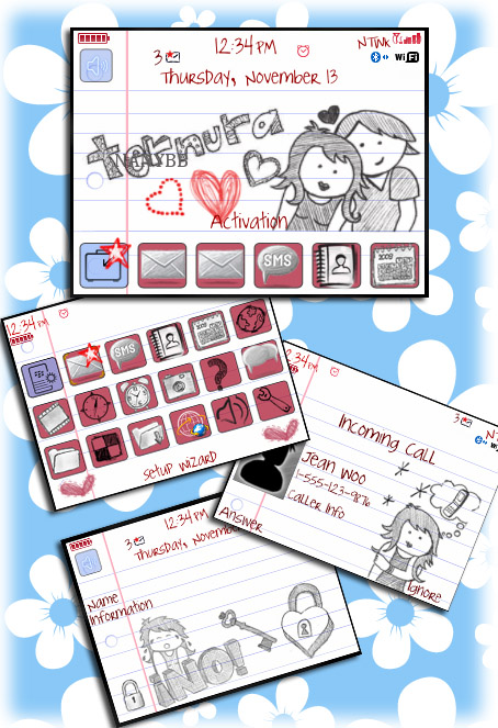 Awesome Pencil Art Theme for 85xx,93xx model os5