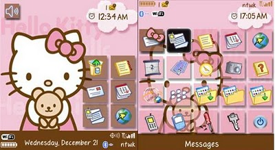 Hello Kitty Pink & Brown 89xx,96xx,9700 Themes