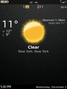 <b>BeWeather 2.7.15 for blackberry os 7 apps</b>