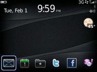 OS6 hidden today for blackberry 9300 3G themes free download