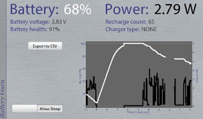 Battery Guru v1.0.2.1249 for playbook application