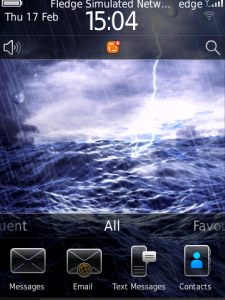 Animated Sea OS6 Theme for Storm model