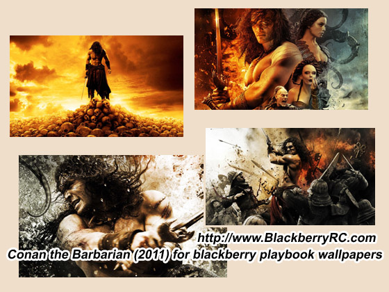 Conan the Barbarian 2011 for blackberry playbook wallpaper