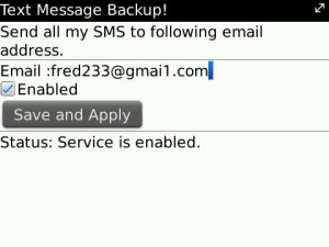 Text Message Backup v3.0.0 for bb os4.2+ apps