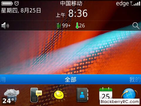 Blackberry 7 9900 style themes for BB 9780,9700,9650 os6.0