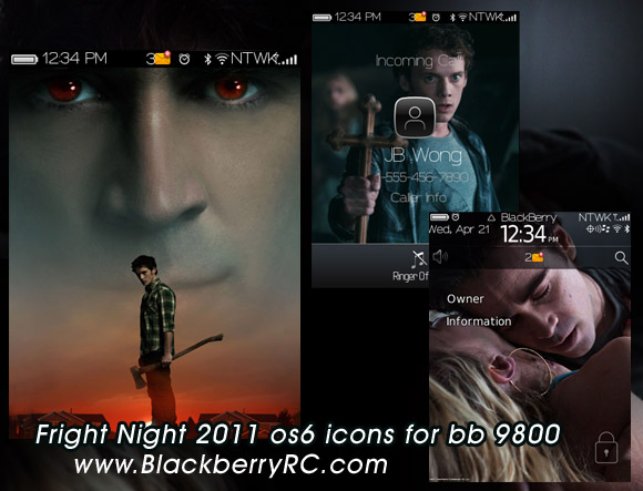 Fright Night 2011 os6 icons for bb 9800 torch themes