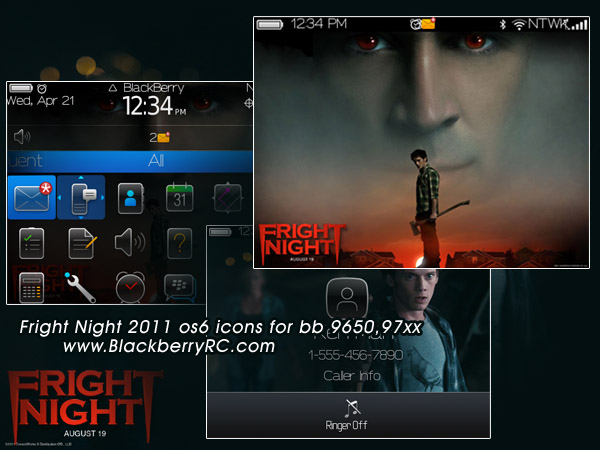 Fright Night 2011 os6 icons for bb 9650,97xx themes