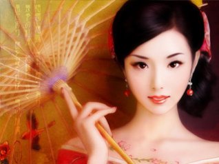 Kimono Beauty - blackberry 9900 wallpapers