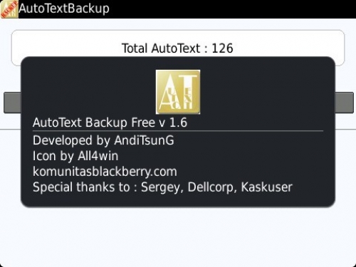 AutoText Backup update v1.6