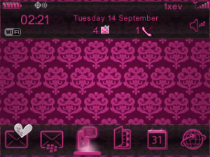 Very Glamorous Blackberry Theme