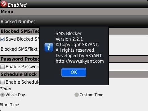 SMS Blocker 2.2.1