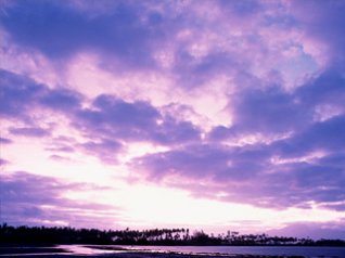 Purple clouds 9900 wallpaper