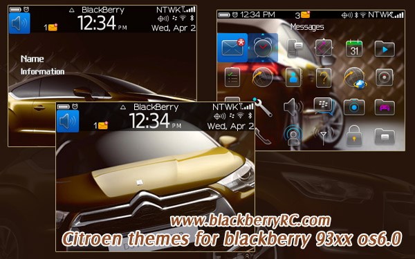 Anime Tema Blackberry 9300