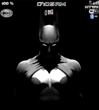 free Batman Dark Nights - blackberry pearl 9105 theme