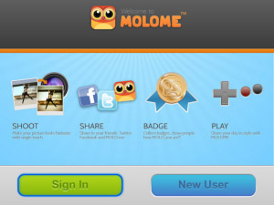 <b>MOLOME v2.0.5 for blackberry applications</b>