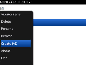 Jad Anywhere v1.1 for blackberry 4.6 - 7.0 apps