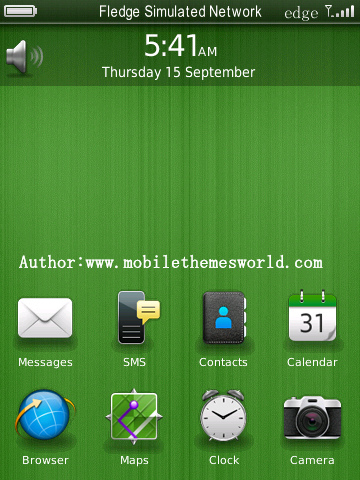 simple os7.0 icons Storm Themes for blackberry 95xx os5.0