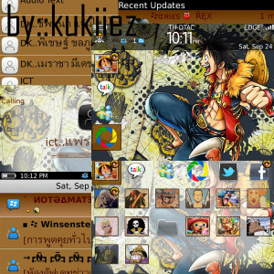 Anime Tema Blackberry 9300