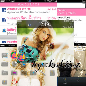 Taylor swift os7 theme for bb 9700 9780 os6.0