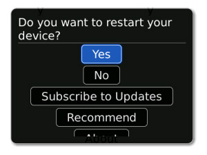 Restart Me v1.91 - The Quickest Device Reset (os6