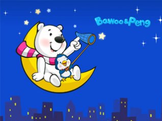 BawooPeng cartoon wallpaper