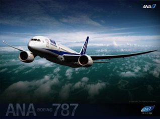 ANA BOEING 787 - 320x240 pictures