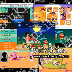 Crayon Shin-chan for blackberry Curve 9300 3G the