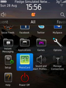 free PhotoCard v1.0.5 for blackberry apps