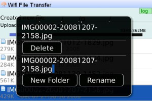 <b>Wifi File Transfer v1.0.0.4 for blackberry apps</b>