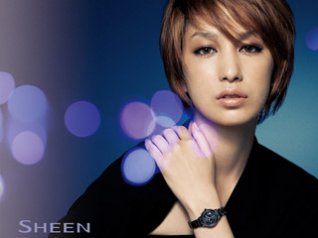 Mika Nakashima for blackberry 9800 torch wallpape