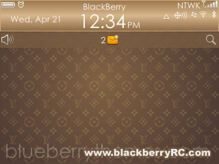 Louis Vuitton 9650,9700,9780 for blackberry os6.0 themes