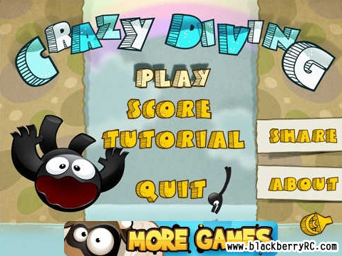 Crazy Diving v1.0.1 for blackberry 9000 games