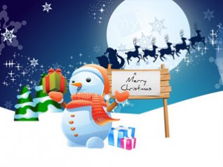 happy christmas FOR bb 640x480 wallpaper