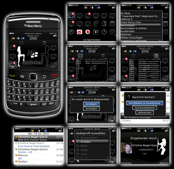 Free Girls Chrome for blackberry 89xx,96xx,97xx themes