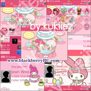 My Melody (マイメロディ) pink theme for bb 85xx, 93xx o