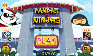 Pandas vs Ninjas Christmas v1.0.2 (os7.0 games)