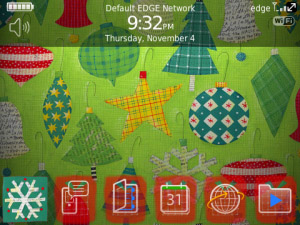 <b>A Christmas Gift v2 for blackberry os5.0+ themes</b>
