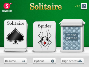 Free Solitaire v3.1.1 for blackberry games