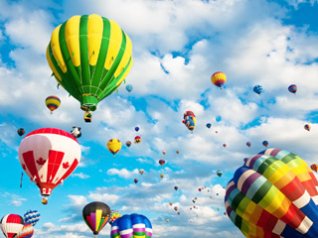 Hot air balloon - 9780 os6 wallpapers