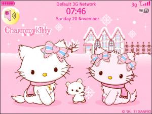 hello kitty wallpaper blackberry curve