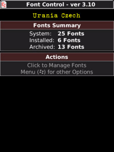 Font Control v3.81.108 ( os5.0 )